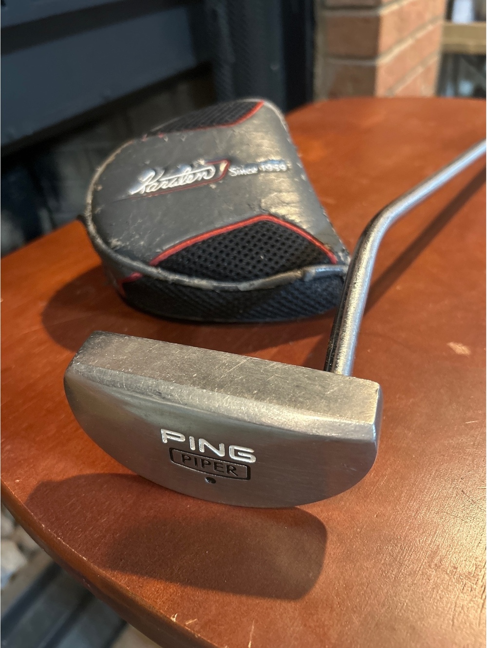 Ping Piper S Putter with Super Stroke Fatso 5.0 Grip and Headcover